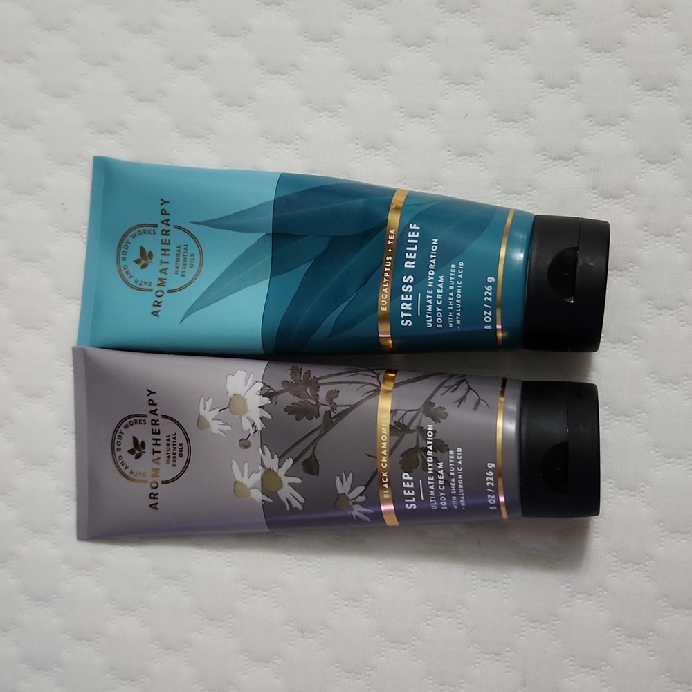 2 aromatherapy body cream